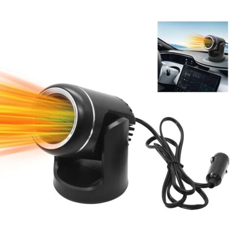 Tragbare Autoheizung, 2-in-1-Heizung und Klimaanlage, Autolüfter, Windschutzscheibenenteiser 12V 120W, Autoheizung
