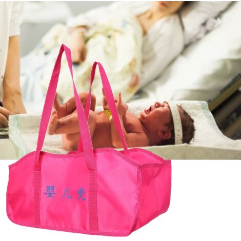 Tragbare Babywaage, Tragetasche für elektronische Babywaage oder Mini-Badezimmerwaage.