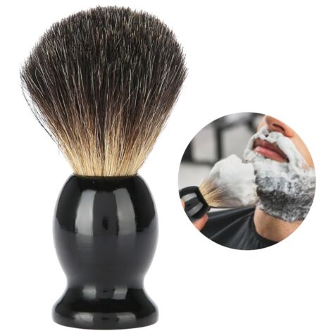 Tragbare Bartbürste aus Holz für professionelle Barbiere