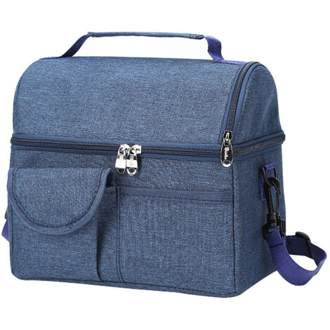 KKMOON Tragbare doppellagige, isolierte Kühltasche, Lunchtasche, Tragetasche für Camping, Grillen, Picknick, Outdoor-Aktivitäten