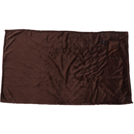 Tragbare, elektrisch beheizte 5V-Decke, 140 x 80 cm, dickes Fleece, für Sofa, Schreibtisch oder Bett, schnelle und sichere Erwärmung