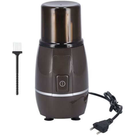 Tragbare elektrische Kaffeemühle mit Edelstahlklingen – für Bohnen und Nüsse – 220-V-EU-Stecker