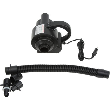 Tragbare elektrische Luftpumpe 220-240V für Schlauchboote, Matratzen und aufblasbare Ausrüstung, EU-Stecker.