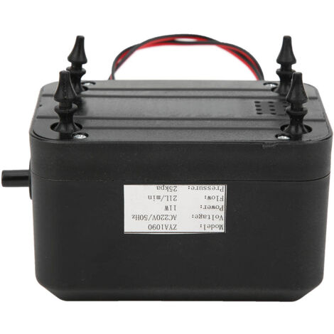 Tragbare elektrische Luftpumpe (220 V), 11 W, 21 l/min Fördermenge, kompaktes pneumatisches Gerät ZYA1090