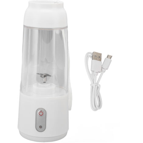 Tragbare elektrische Zentrifuge 300 ml, 1200 mAh Akku, USB-Aufladung, Ein-Klick-Bedienung, ideal fürs Büro, weiße Farbe, sicheres Design.