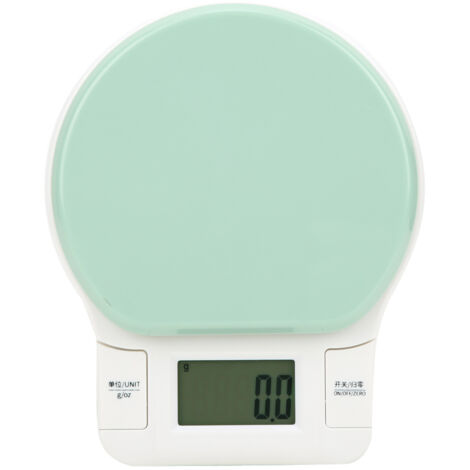 Tragbare elektronische Küchenwaage 3 kg x 0,1 g zum Backen und Wiegen von Lebensmitteln