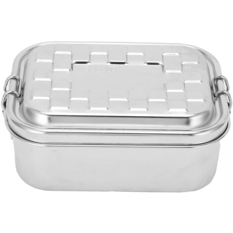 Tragbare, isolierte Lunchbox aus Edelstahl für Picknicks und Grillabende