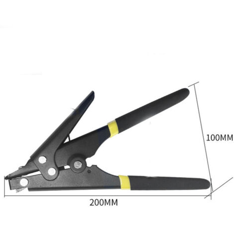 Tragbare Kabelbinderpistole aus Nylon, einstellbare Spannung, Kabelbinder aus Kunststoff, Befestigungs- und Schneidewerkzeug, Kabelbinder, Spann- und Schneidewerkzeug, Kabelbinderpistole