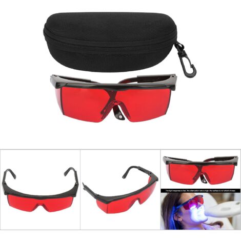 Tragbare Laserschutzbrille für PC, roter Anti-Laser-Augenschutz