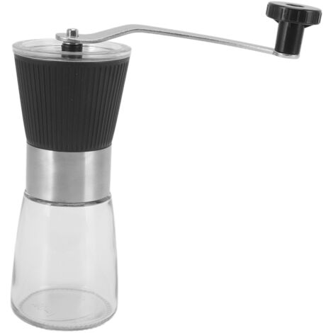 Tragbare, manuelle Kaffeemühle mit 160 ml Fassungsvermögen und einstellbarem Mahlgrad für Küche und Outdoor-Einsatz