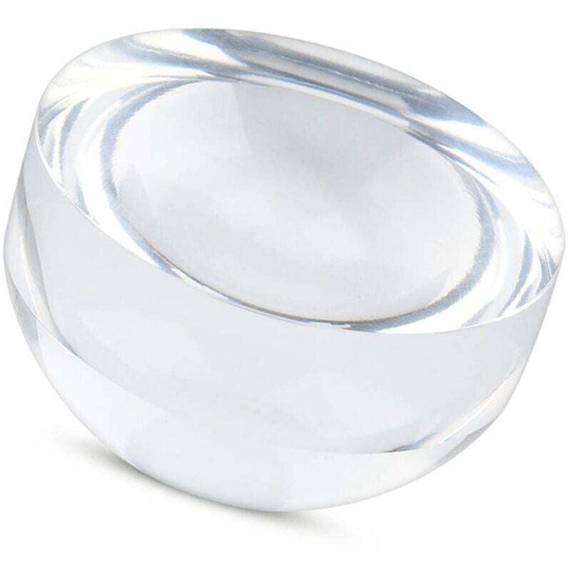 Image of Tragbare optische Lupe aus Acryl, 80 mm, 6-fach