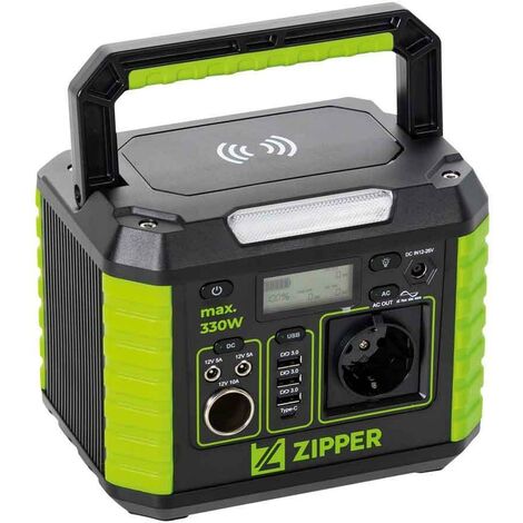 Tragbare Powerstation 330 W ZIPPER zi-ps330