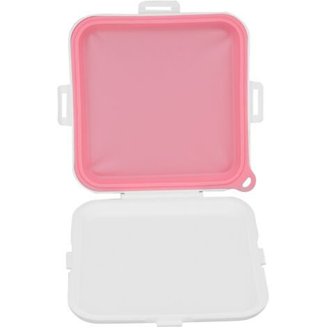 Tragbare Sandwichbox – Lunchbox für Schüler, ideal für Büro oder Picknick – Rot
