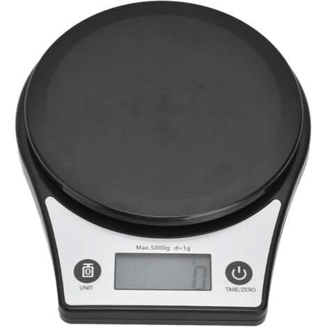 Tragbare und präzise digitale Küchenwaage (5 kg) zum Kochen und Backen