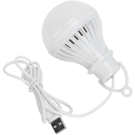 Tragbare USB-LED-Lampe, Camping-LED-Glühbirne, 5V 7W Notlicht