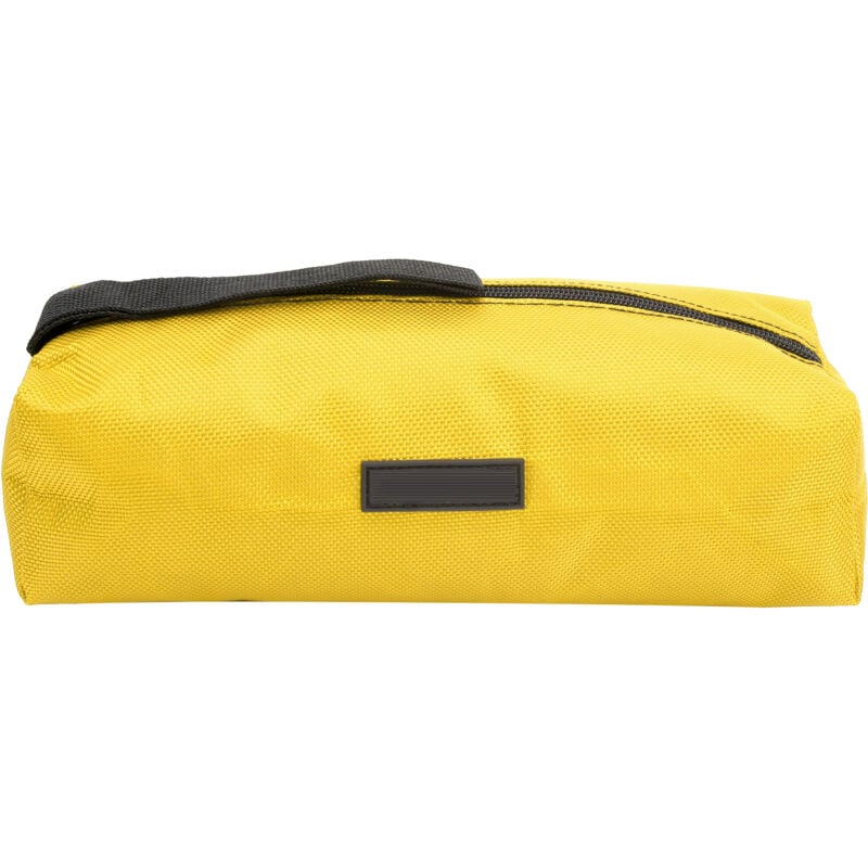 Image of Tragbare Werkzeugtasche, Werkzeugkasten mit großem Fassungsvermögen, vielseitig einsetzbar (gelb)