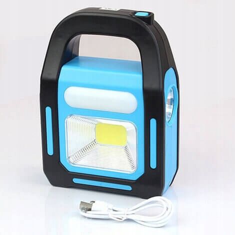 Tragbare, wiederaufladbare Halogen-Solartaschenlampe, 30 W
