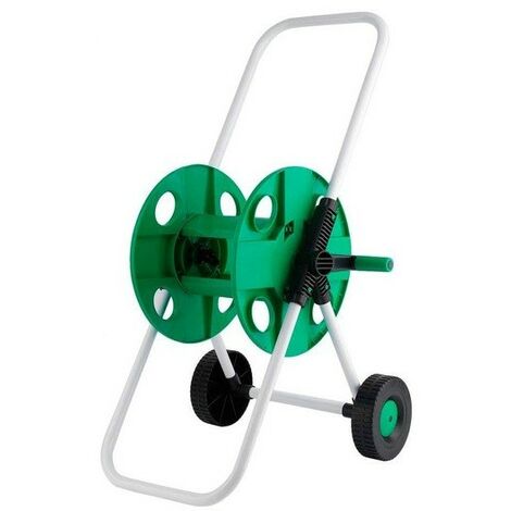 TRAGBARER 2 RAD SCHLAUCHWAGEN MIT HANDKURBEL MAXIMALE WICKELLANGE 45 M  EXCLUSIVES ANGEBOT