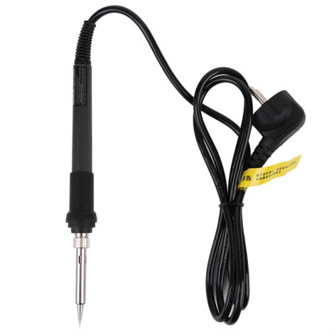 Tragbarer 220-V-Lötkolben mit LCD-Bildschirm, 10 A, europäischem Stecker und Heizstift zum Löten