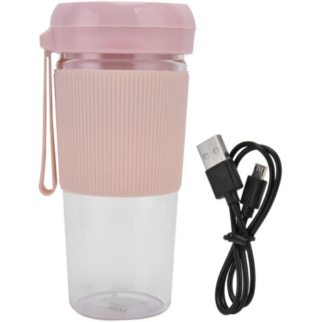 Tragbarer 280-ml-Saftbecher mit USB-Ladefunktion für Smoothies und Obst