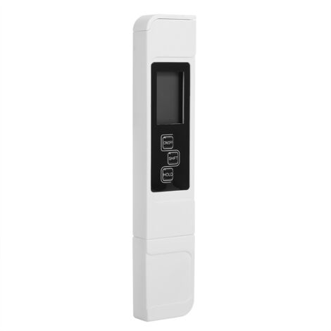 Tragbarer 3-in-1-Wassertester: Misst TDS, Leitfähigkeit und Temperatur – Neues digitales LCD-Display