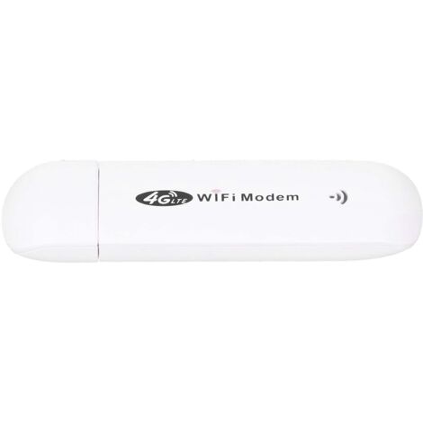 Tragbarer 4G-LTE-Router mit WLAN-Antenne und SIM-Kartensteckplatz fürs Auto