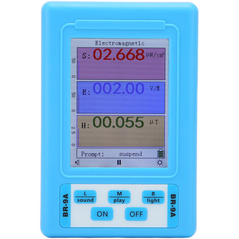 Tragbarer ABS-Elektromagnetfelddetektor – EMF-Tester für Zuhause und Büro