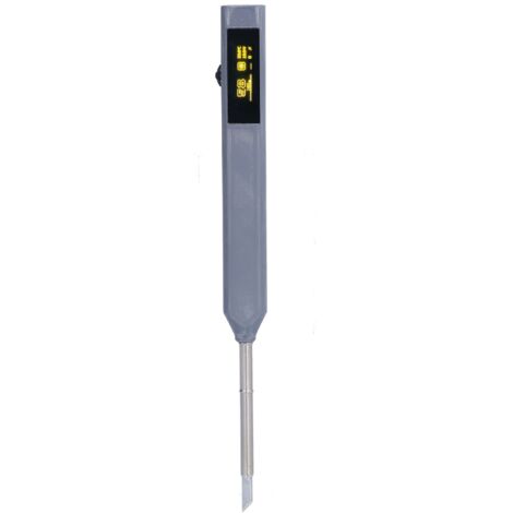Tragbarer ABS-Lötkolben mit integrierter Station, 50℃–450℃, Modell HY-T12-01, USB-Typ-C-Ladeanschluss