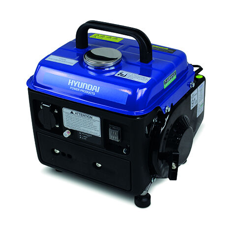 Tragbarer Benzingenerator 700 W mit manuellem Start – HYUNDAI HG800-A
