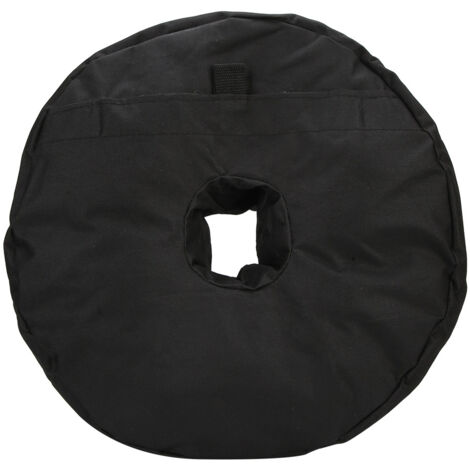Tragbarer, beschwerter Sonnenschirmständer 38 cm, Sandsack für Zelt und Strand, Stabilisator für den Außenbereich