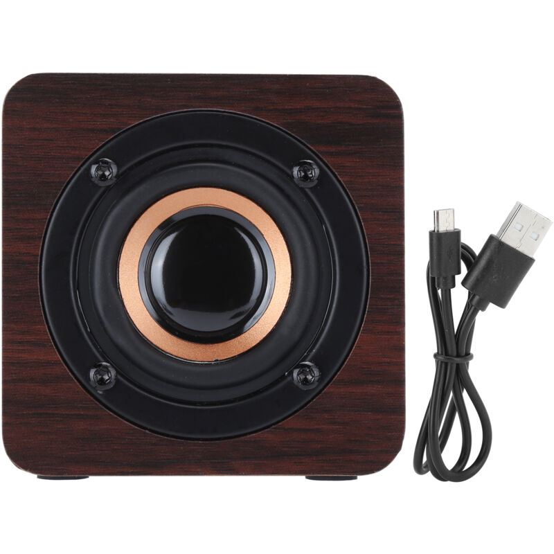 Flammkraft Tragbarer Bluetooth-Lautsprecher Aus Walnussholz Mit Kraftvollem Klang Und Elegantem Holzdesign 1122346051214