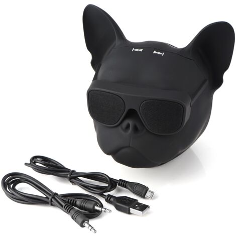 Tragbarer Bluetooth-Lautsprecher in Hundeform für Stereomusik
