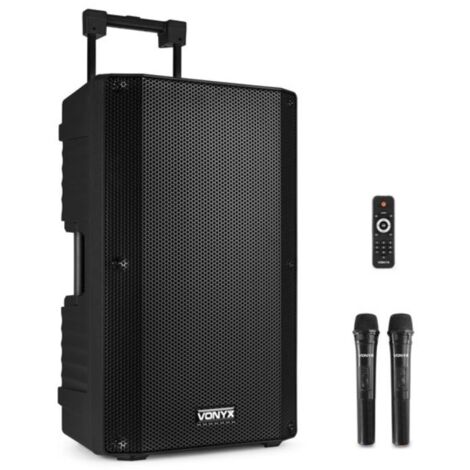 Tragbarer bluetooth-lautsprecher schwarz - Monacor - VSA700
