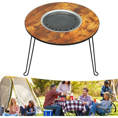Tragbarer Campingtisch + Markenname + Modell + Klappbarer Grilltisch