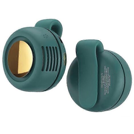 Tragbarer Clip-Ventilator, USB-wiederaufladbar, Mini-Clip-Ventilator für Nacken und Taille, verstellbarer Luftkühler