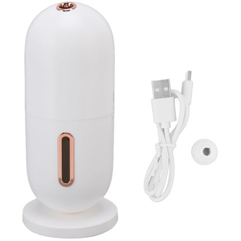 Tragbarer Diffusor für ätherische Öle – 3 Modi, 1200-mAh-Akku, geräuschlos, für Aromatherapie zu Hause oder im Büro, weiß