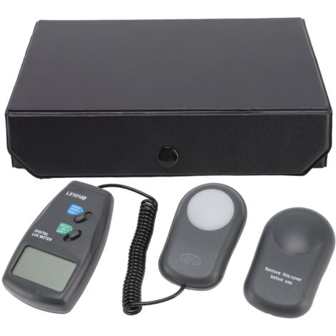 Tragbarer digitaler Lichtsensor (2 mAh), ABS-Gehäuse, 0,7-Zoll-LCD-Display, für Pflanzen, Garten, Büro, Schule