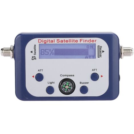 Tragbarer digitaler Satellitensignaldetektor 950-2150 MHz mit LCD-Bildschirm