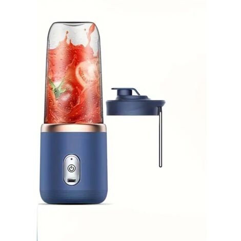 Tragbarer elektrischer Entsafter für frischen Saft unterwegs – Kompakt und leistungsstark für Obst und Gemüse, einfach zu reinigen