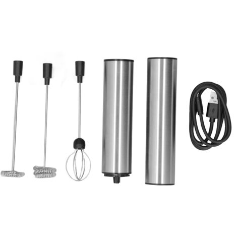 Tragbarer elektrischer Milchaufschäumer, multifunktional, leicht zu reinigen, USB-aufladbar