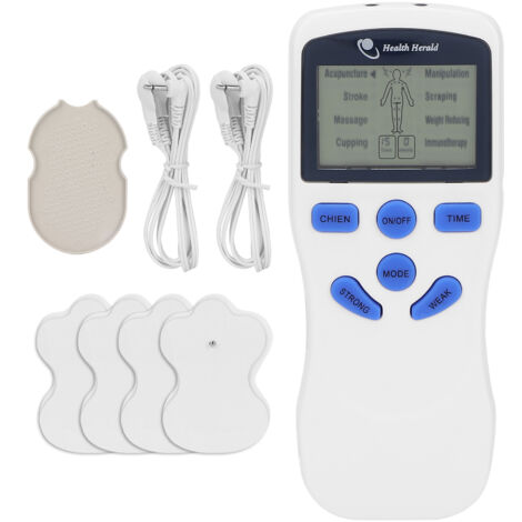 Tragbarer elektrischer Muskelstimulator für Rücken und Nacken – Massagegerät zur Schmerzlinderung