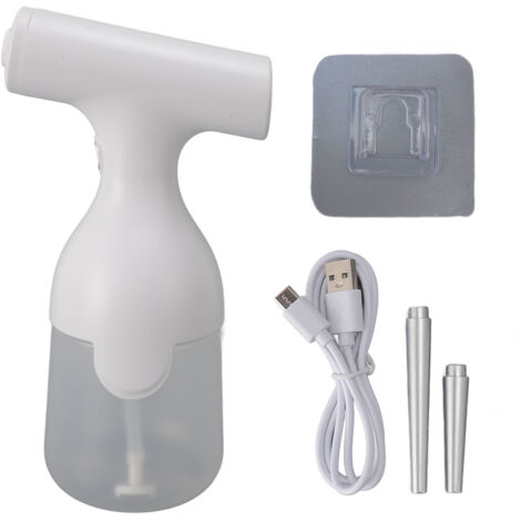 Tragbarer elektrischer Schaumseifenspender – Automatischer Spender für Shampoo, Duschgel und Spülmittel – 350 ml, 1200-mAh-Akku