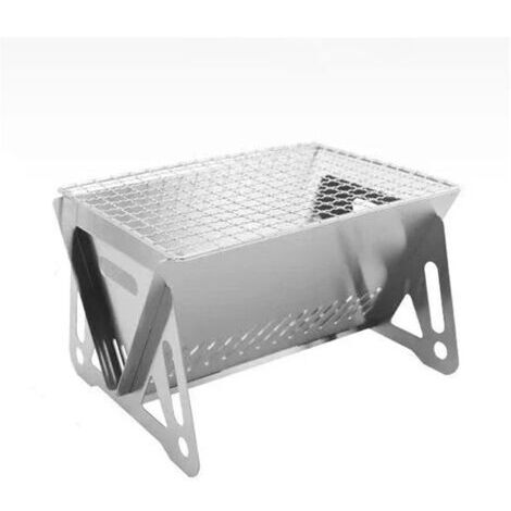 Tragbarer, faltbarer, multifunktionaler Mini-Grillofen mit Feuerstelle, Heizgerät für den Außenbereich, Grillutensilien