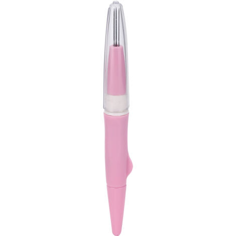 Tragbarer Filzstift mit 3 Nadeln – DIY-Werkzeug zum Bohren und Nähen – Kreatives Accessoire in Pink