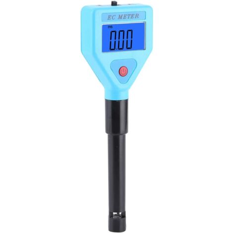 Tragbarer Gartenwassertester mit Datenanzeige, Hintergrundbeleuchtung, Wasserqualitätstester, Wasserqualitätsanalysator, für Trinkwasser in Schwimmbädern