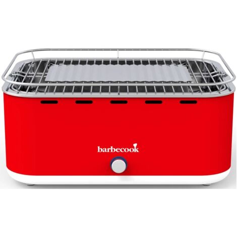 Tragbarer holzkohlegrill 38,5 x 28,5 cm - Barbecook - CARLOCHILIPEPPER