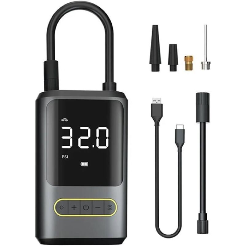Image of Tonchean - Tragbarer Inflator, schnelles Aufpumpen, 150 psi, kabellos, 12 v dc, automatisch