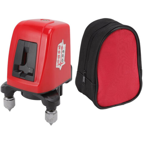 Tragbarer Infrarot-Laser, hohe Präzision, selbstnivellierend, Mini, 2 Linien, rotes Licht