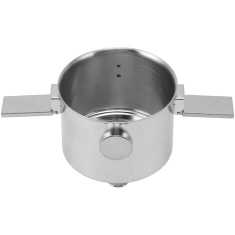Tragbarer Kaffeefilter aus Edelstahl, wiederverwendbarer Dripper für Zuhause, Reisen und Büro