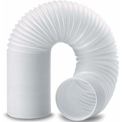 Tragbarer Klimaanlagenschlauch, 150 mm Durchmesser, flexibler PVC-Abluftschlauch, 2 m Länge, universeller Lüftungsschlauch, Schlauchset für tragbare Klimaanlagen, Abluftgeräte, Trockner